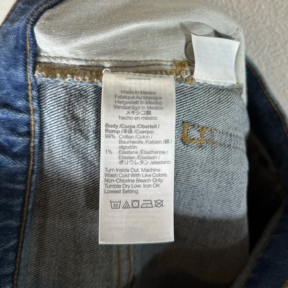 Madewell The Perfect Vintage Jean Kepler Wash High Rise 24 Tall O10 - Picture 12 of 12